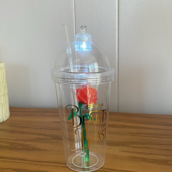 Disneys Beauty and the Beast light up rose tumbler-NEW - Picture 7 of 15